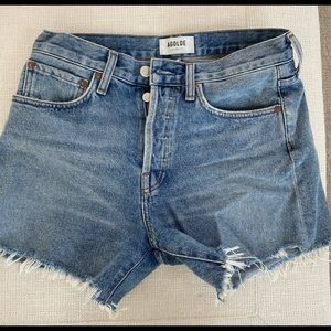 Agolde Jean shorts! Great condition size 26